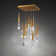 Solitude 13 Light Crystal LED Multi-Light Pendant