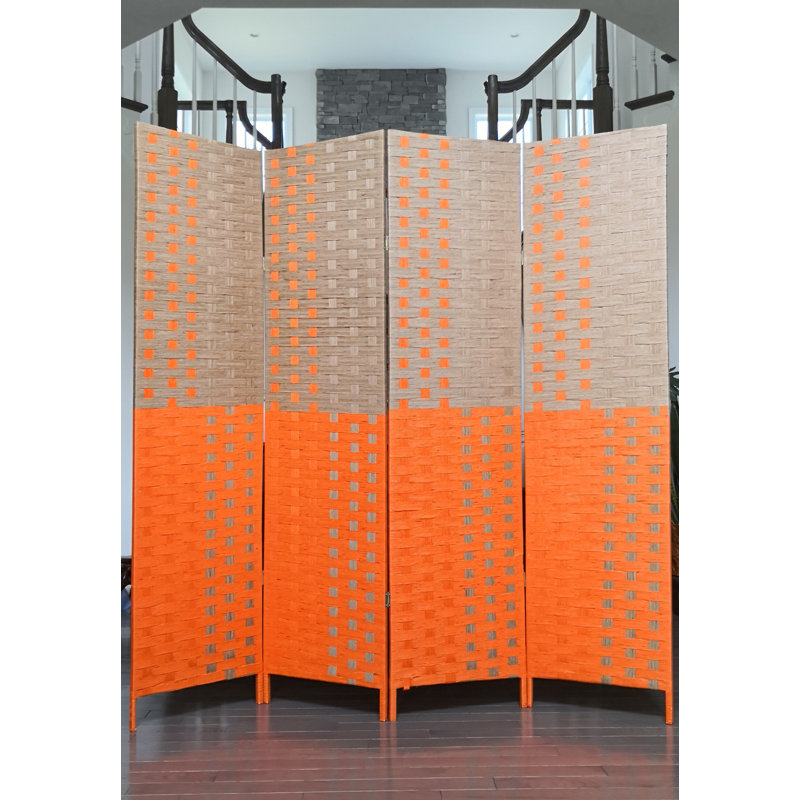 Ford 70'' W x 70.75'' H 4 - Panel Folding Room Divider