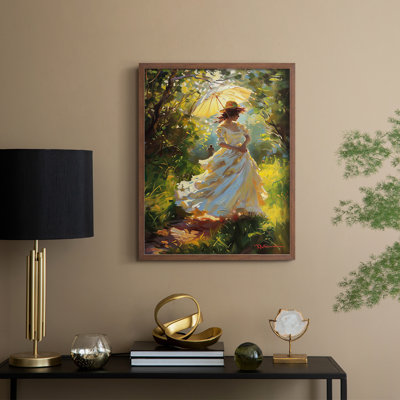 «WOMEN Series DCCDXCV», reproduction encadrée - bois massif