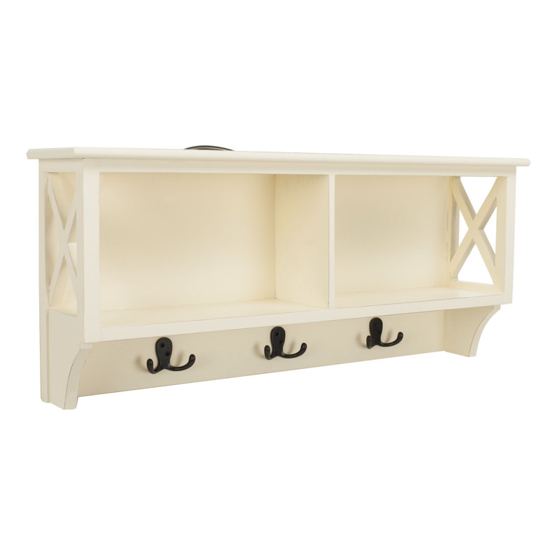 Portemanteau mural Beecher, Blanc