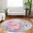 Premium Machine Washable Cerrito AMF197 Pink Rug-109613231