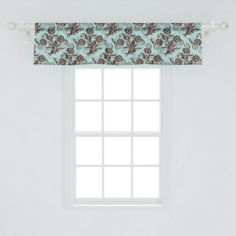 Ensemble de 2 cantonnières Ambesonne Art Nouveau, L 54 po x L 12 po