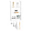 Spicer Door Wood Spice Rack