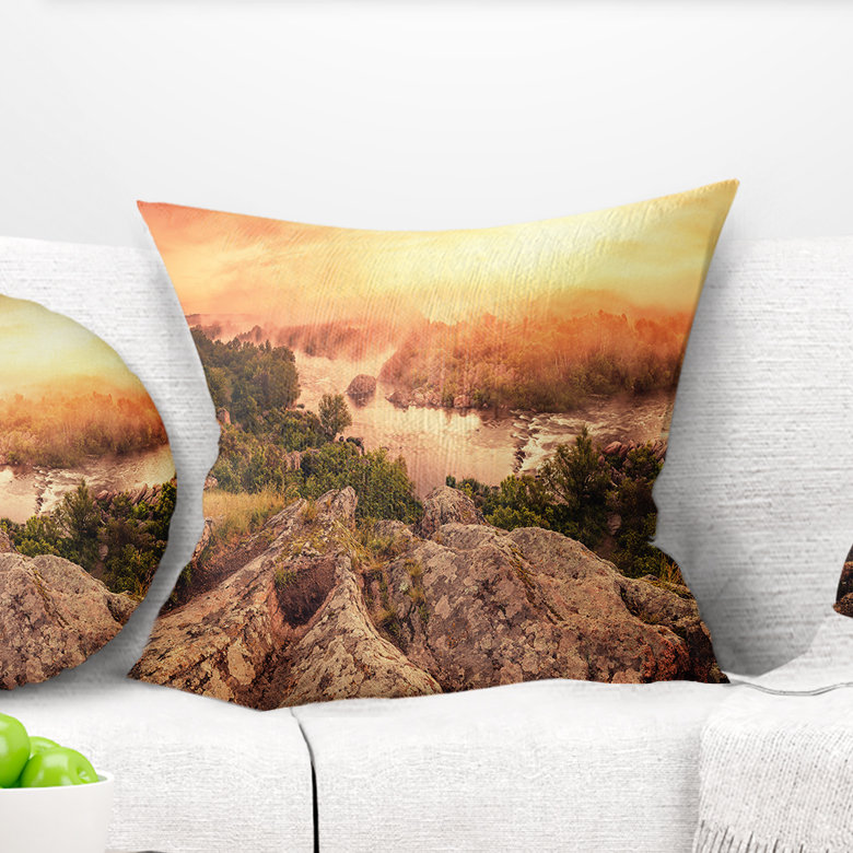 Housse de coussin Schafer, 16 po x 1 po, Coussin décoratif