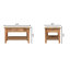Table basse 1 tiroir Rope