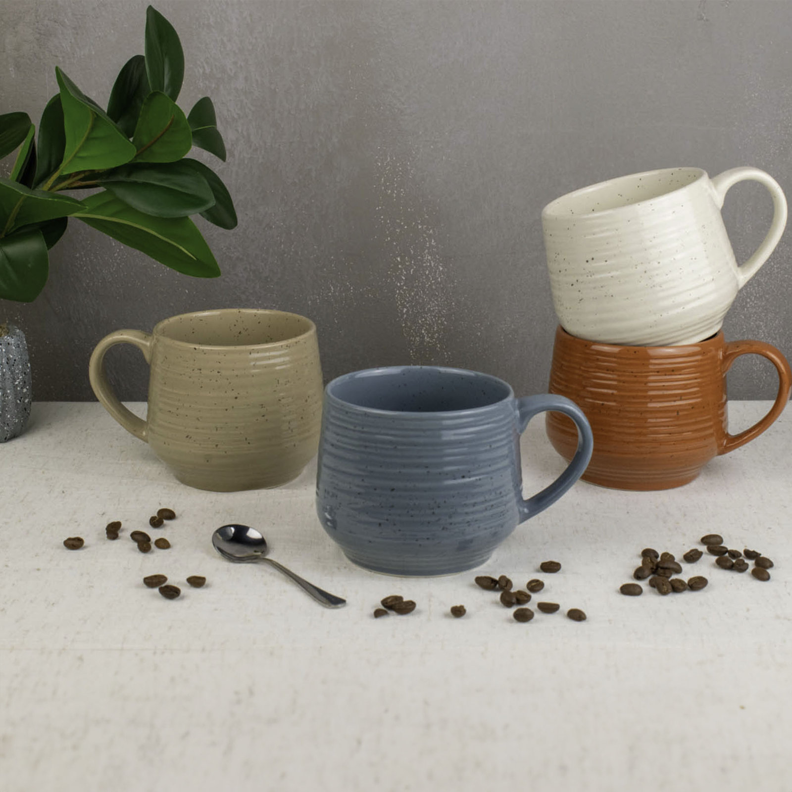 Siterra Painter's Palette Stoneware Mug