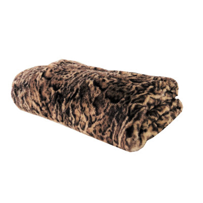 Jungle Cat Throw Blanket