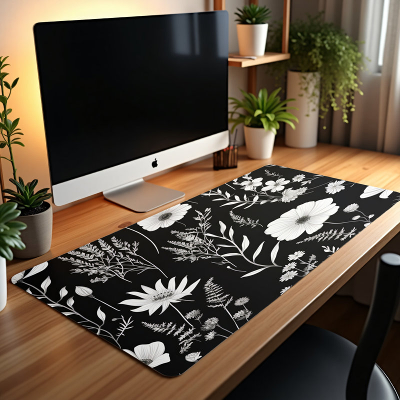Polyester Desk Pad, 31.5x15.5