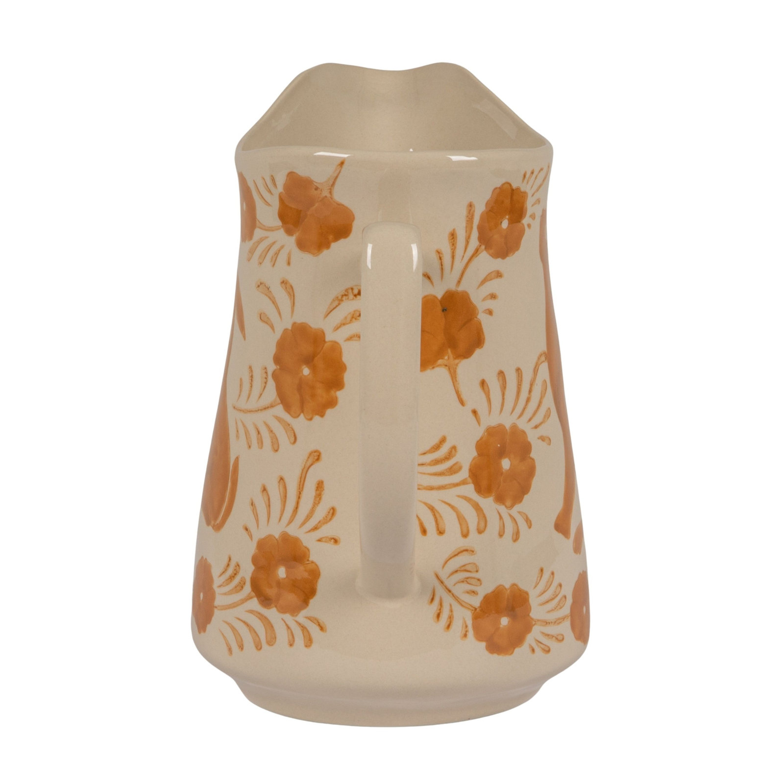 Antionio 109oz. Stoneware Pitcher, Brown