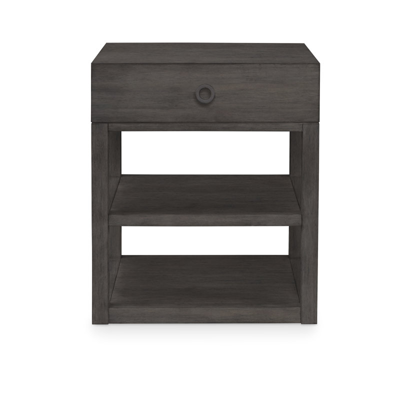 Caribe 1 - Drawer Nightstand, Mink Gray