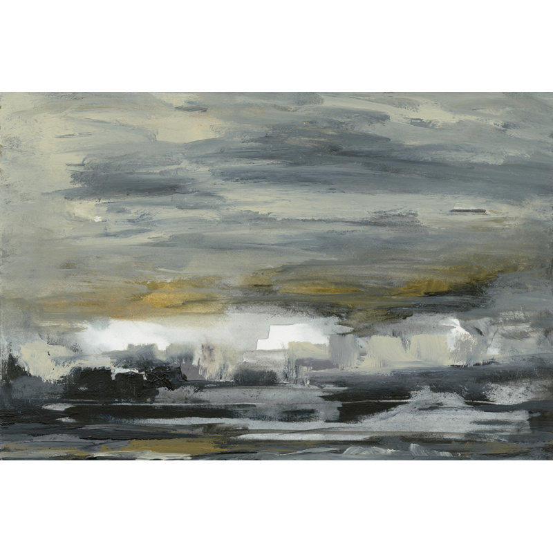 Nouvelle perspective I par Sharon Gordon - peinture sur toile tendue, H 8 po x l 12 po