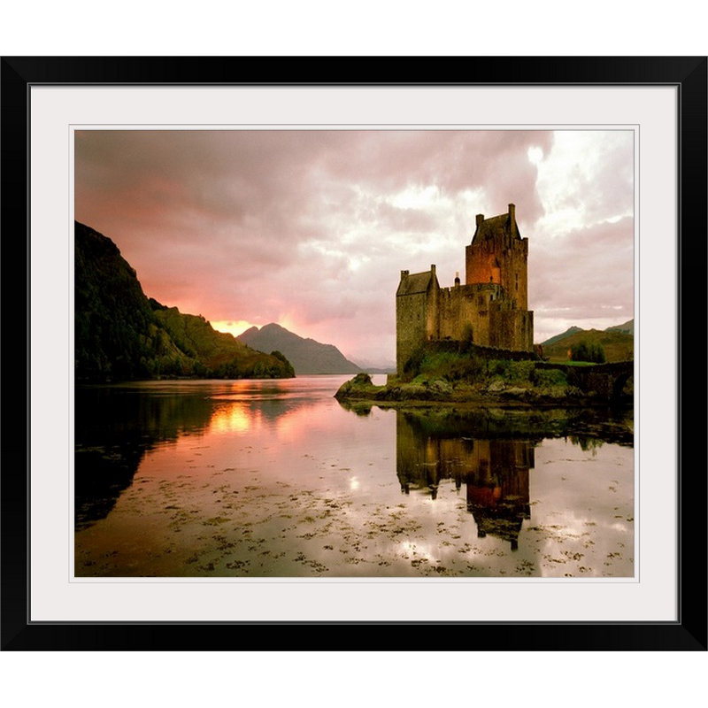 « eilean donan, écosse », reproduction de photo alan klug, H 16 po x l 20 po x P 1,5 po, Toile