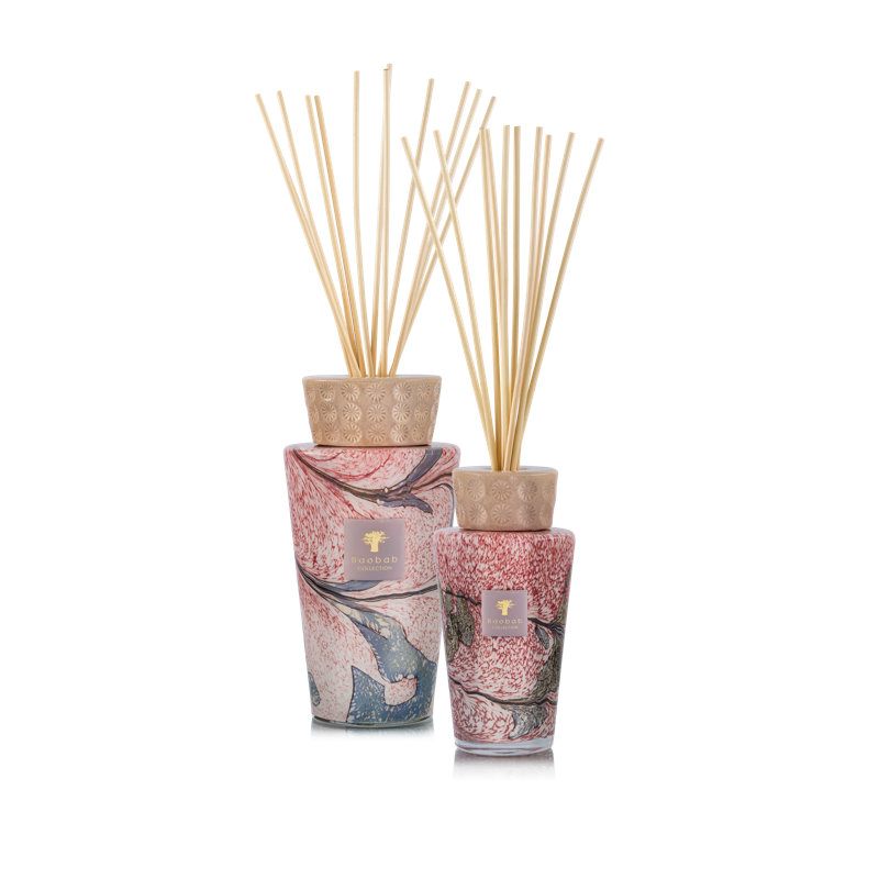 Nais, 11.02" H x 5.71" W x 5.71" D, Blackcurrant/Rose/Sandalwood