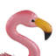 STATUE SOLAIRE EN MÉTAL SOLAIRE FLAMINGO