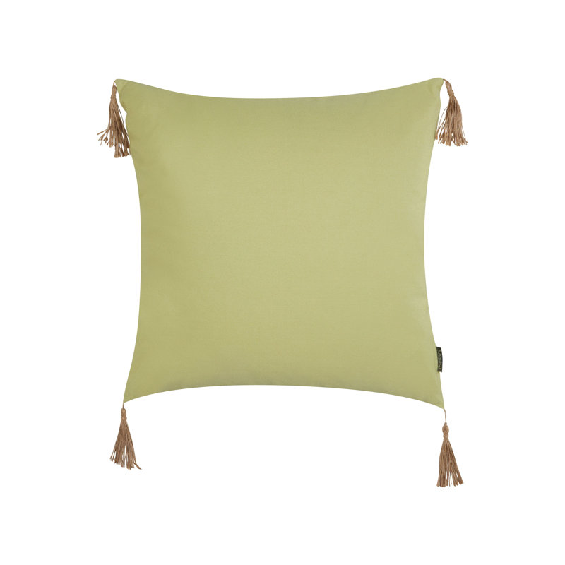 Coalmont Green Square Throw Cushion
