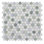 0.75" x 0.75" Marble Penny Round Mosaic Wall & Floor Tile