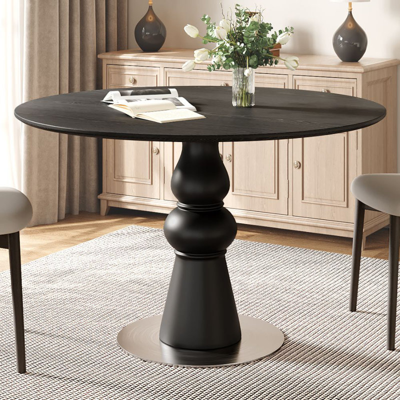 Small Dining Table For 2-4 People, 29.8"H x 43.3"L x 43.3"W