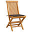 Chaise bistro d'extérieur avec coussins VidaXL-70505686
