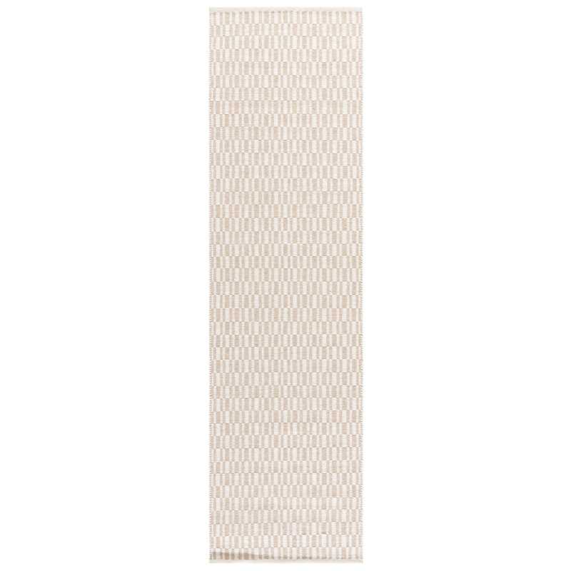 Vermont Hand Woven Wool;Cotton Solid Color Indoor Rug, Runner 2'3" x 9'