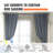 Steel Adjustable Double Curtain Rod-100513372