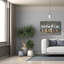 «Geranium Glory 1 Light» par Danhui Nai, art mural sur toile-1002218351