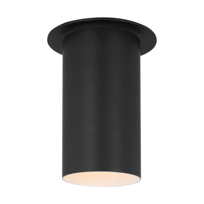 Archer Small Flush Mount, Midnight Black