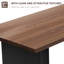 Table de conférence moderne en bois massif-2060357945