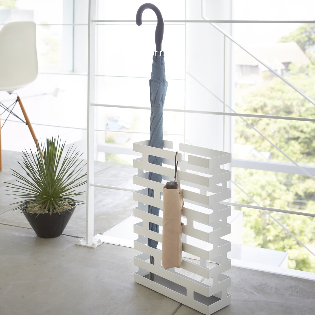 Brick Umbrella Stand white