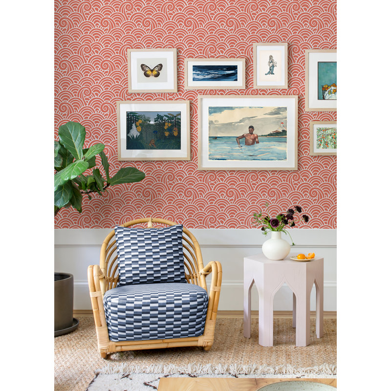 Rouleau de papier peint Toney, Corail