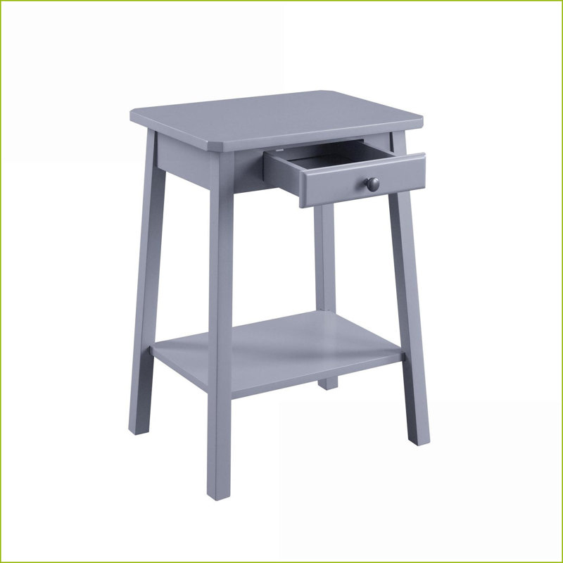 Gray Rectangular Coffee Table by Kaife – Multi-Functional Display &amp; Storage for Living Room