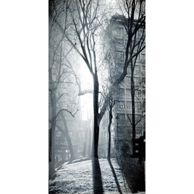 Snow Emerald Painting Print on Wrapped Canvas