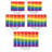 Premium Peel & Stick Wall Mural - Vibrant Rainbow Gradient-1930220265