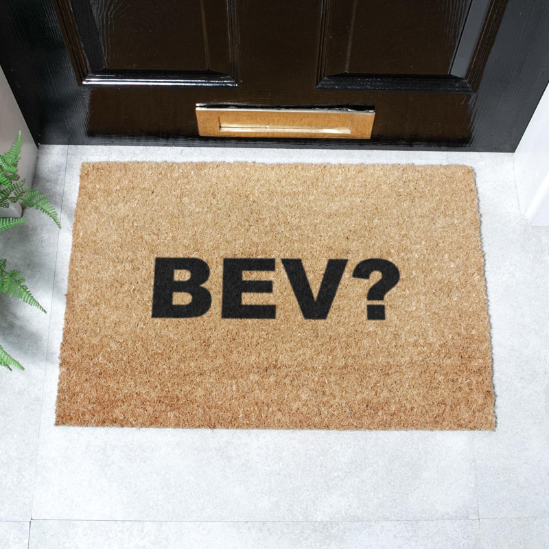 Non-Slip Indoor Outdoor Doormat , 40cm W x 60cm L