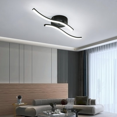DELIPOP Parallel Wave LED Flush Mount