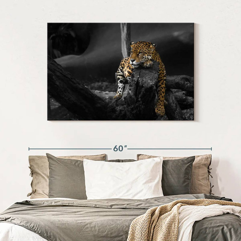 Pop Jaguar, 32" H x 48" W
