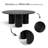 Leviah 40'' W Round Drum Coffee Table-101306601