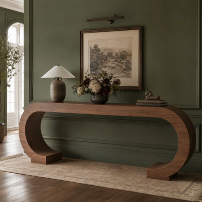 79" Extra Long Arched Sofa Console Table