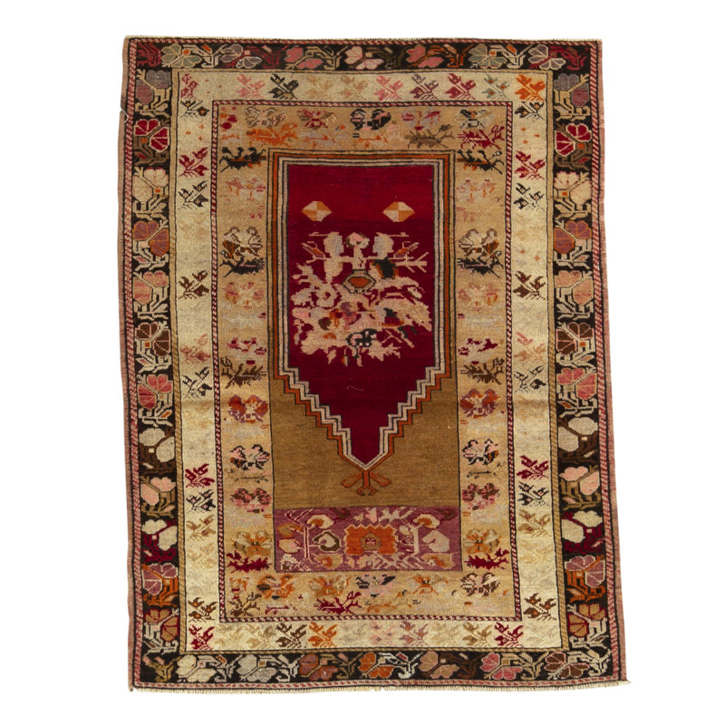 Southwestern Hand-Knotted Wool MULTI Area Rug