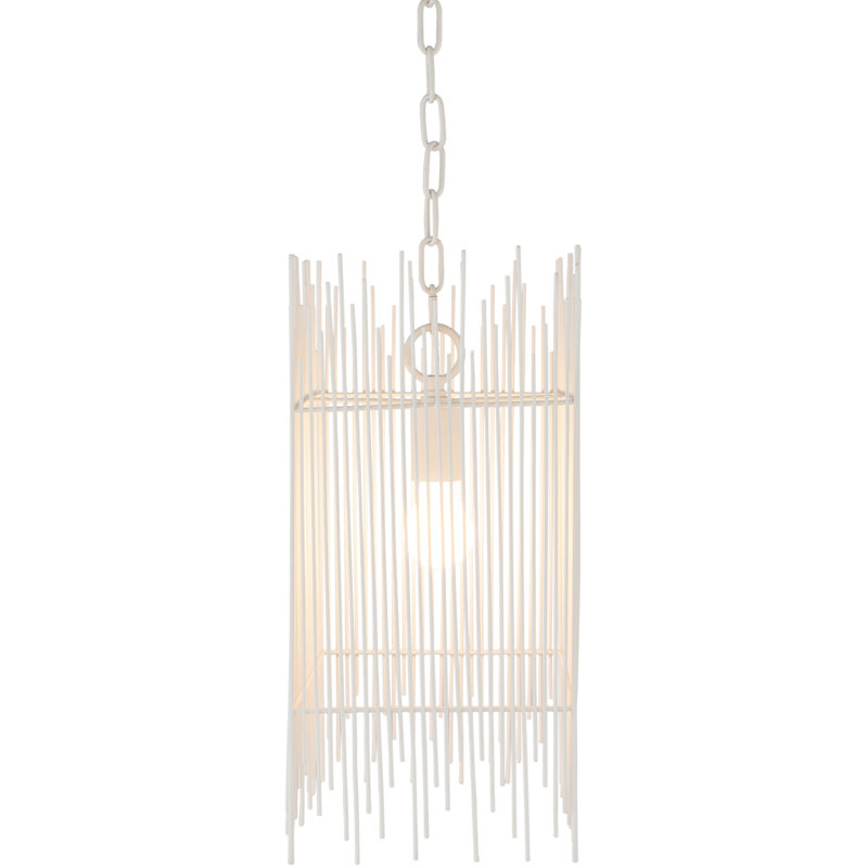 Leia 1 - Light Unique/Statement Pendant, White