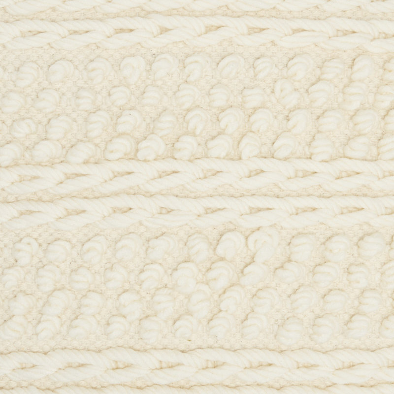  Square Pillow Cover & Insert, Ivory