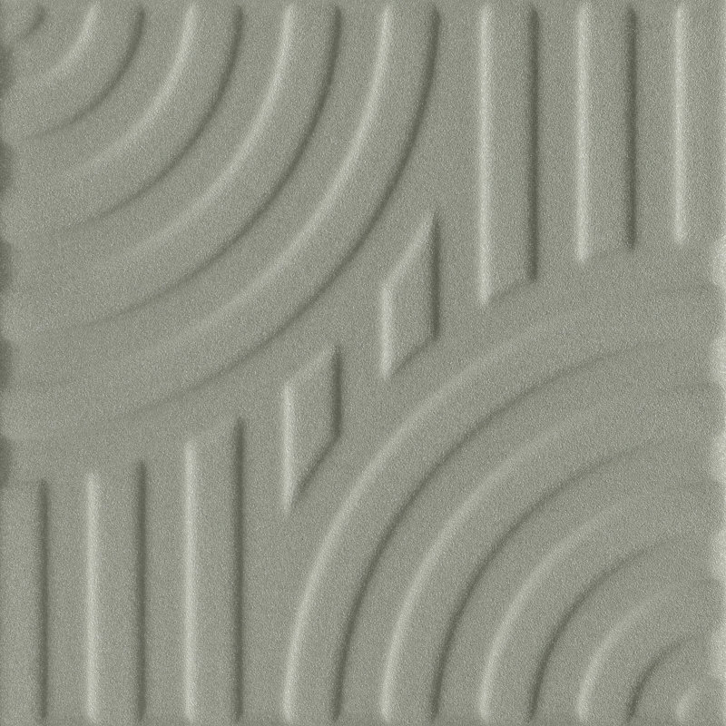 Form Round 6" X 6" Ceramic Wall Tile, Green