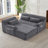 Chenille L-Shape Luxury Sectional Oversized Sofa,Mnimalist Design,Comfy Sleeper Couch For Living Room,Apartment&Reception Spaces