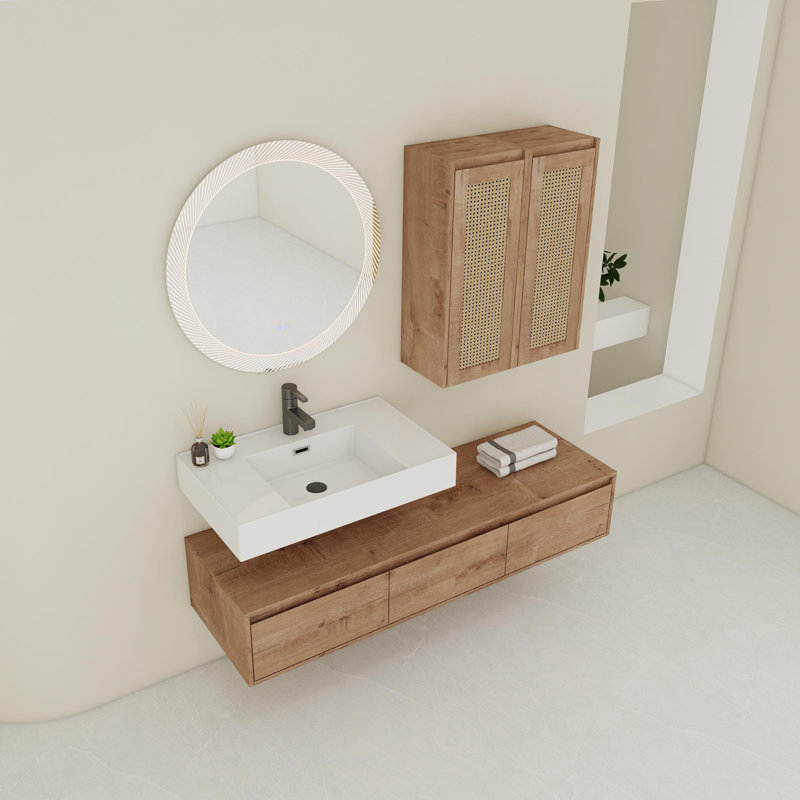 Meuble-lavabo mural