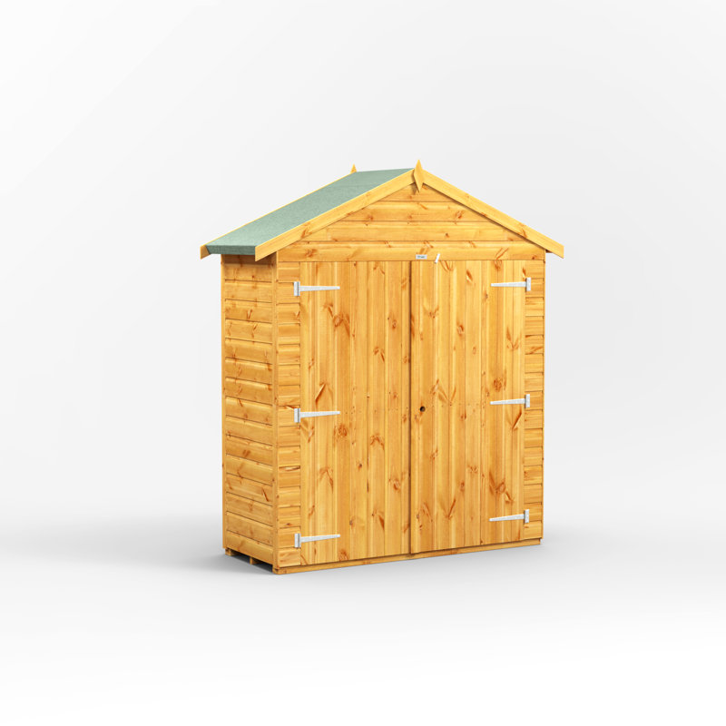 Powersheds 2 x 6ft Timber Tongue & Groove Storage Shed