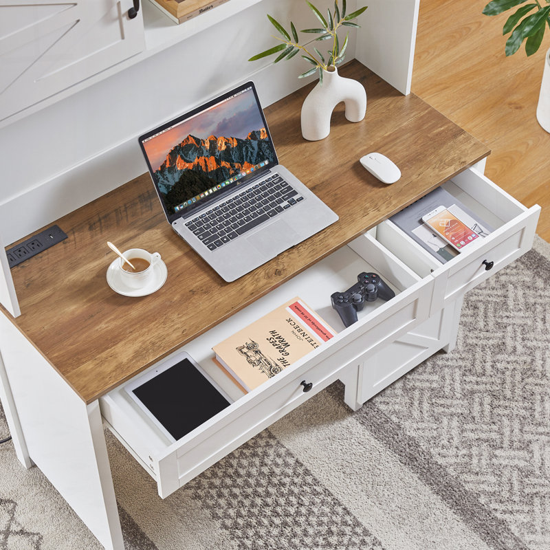 Bureau de direction Farmhouse, H 67,91 po x l 47,24 po x P 19,69 po