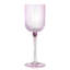 Ensemble de 4 verres à vin Cranberry