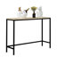 Table de véranda de style industriel monocouche