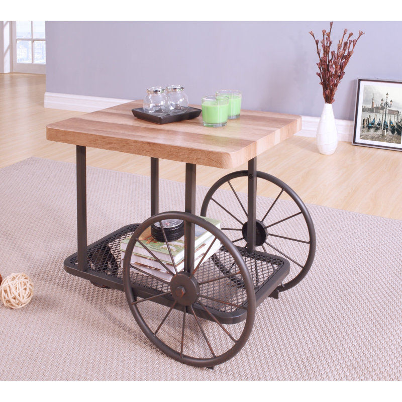 Table de bout rectangulaire Vintage Oak