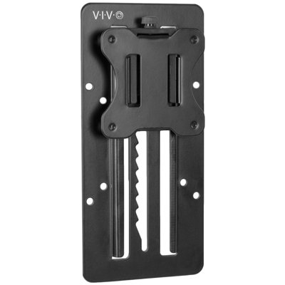 Adaptateur VESA noir réglable en hauteur