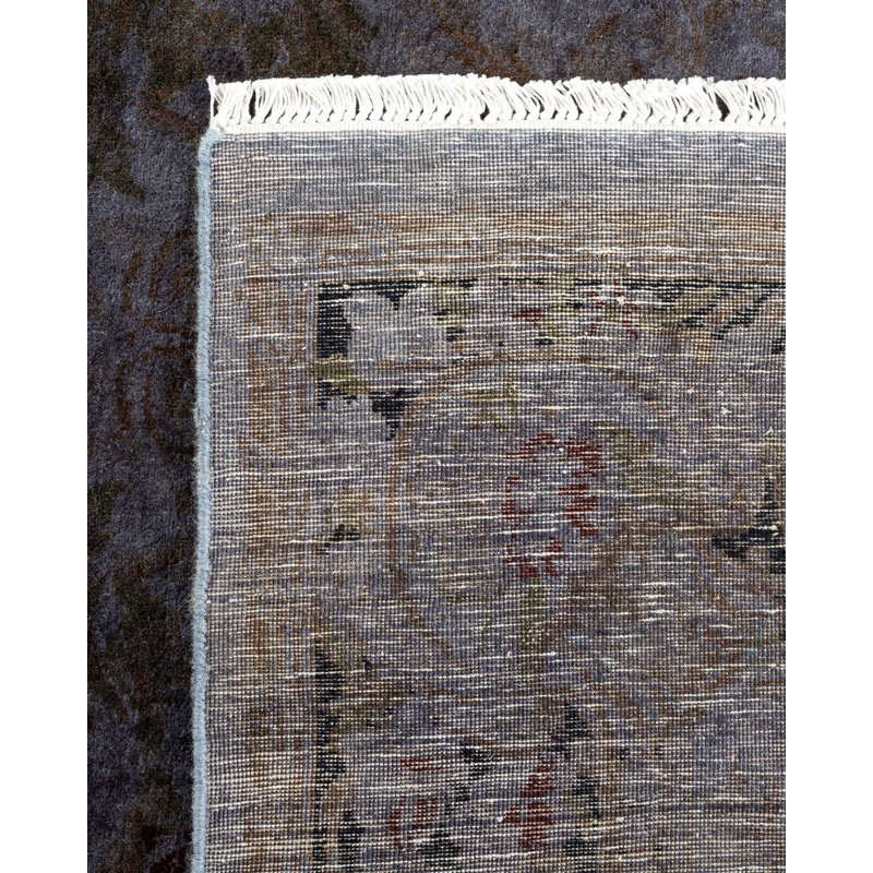 Fine Vibrance One-of-a-Kind 4' 7" X 6' 10" Hand Knotted Area Rug